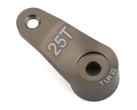 Team Losi Servo Horn, 25T, Aluminum: 22 (TLR1557)