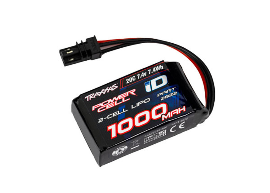 Traxxas 2S Lipo 1000MAH 7.4V 20C (TRA2822)