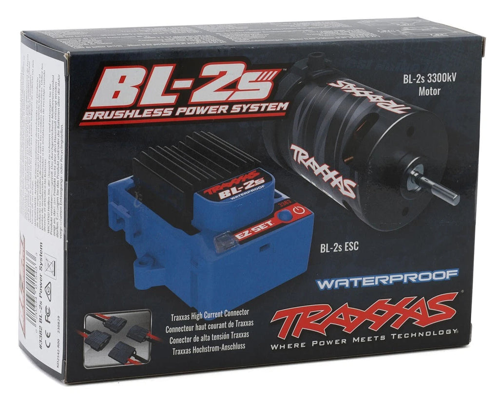 Traxxas BL-2S Brushless Power System Combo (3300Kv) (TRA3382)