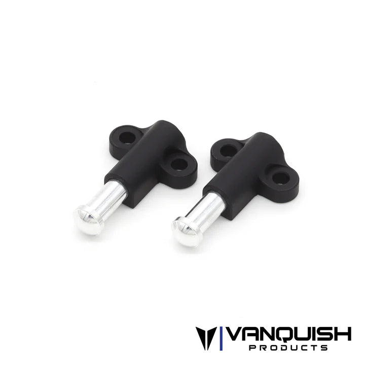 Vanquish H10 Aluminum Front Bump Stops - Black (VPS08850)