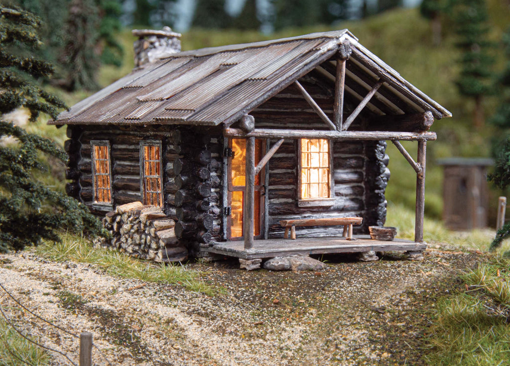 Woodland Scenics O-Scale Cozy Cabin (WOOBR5875)
