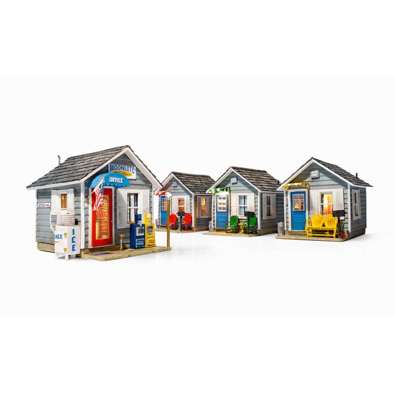 Woodland Scenics HO Moonlite Motor Court (WOOBR5073)