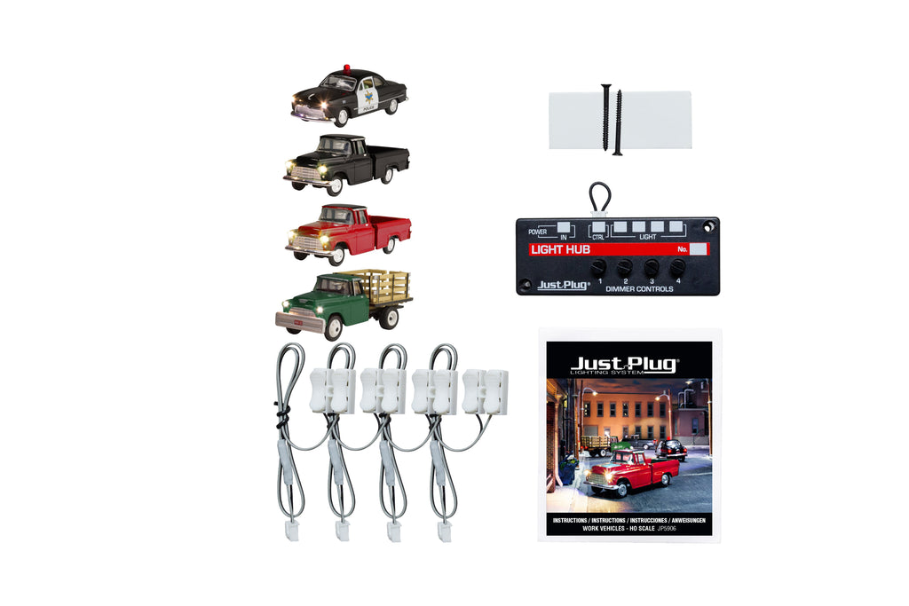 Woodland Scenics Work Vehicle Value Pack - HO Scale (WOOJP5906)