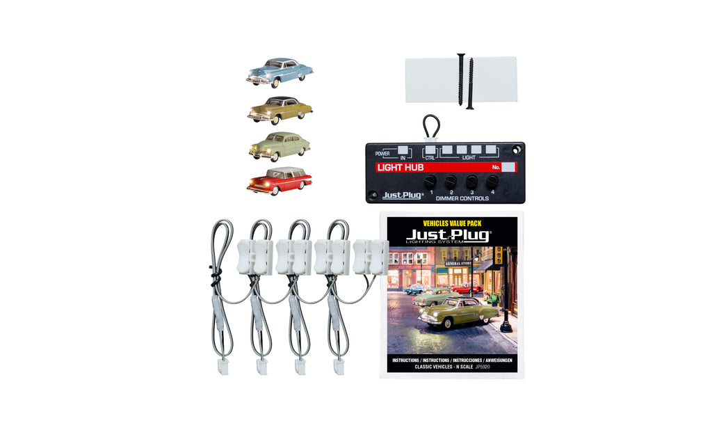 Woodland Scenics Classic Vehicle Value Pack - N Scale (WOOJP5920)