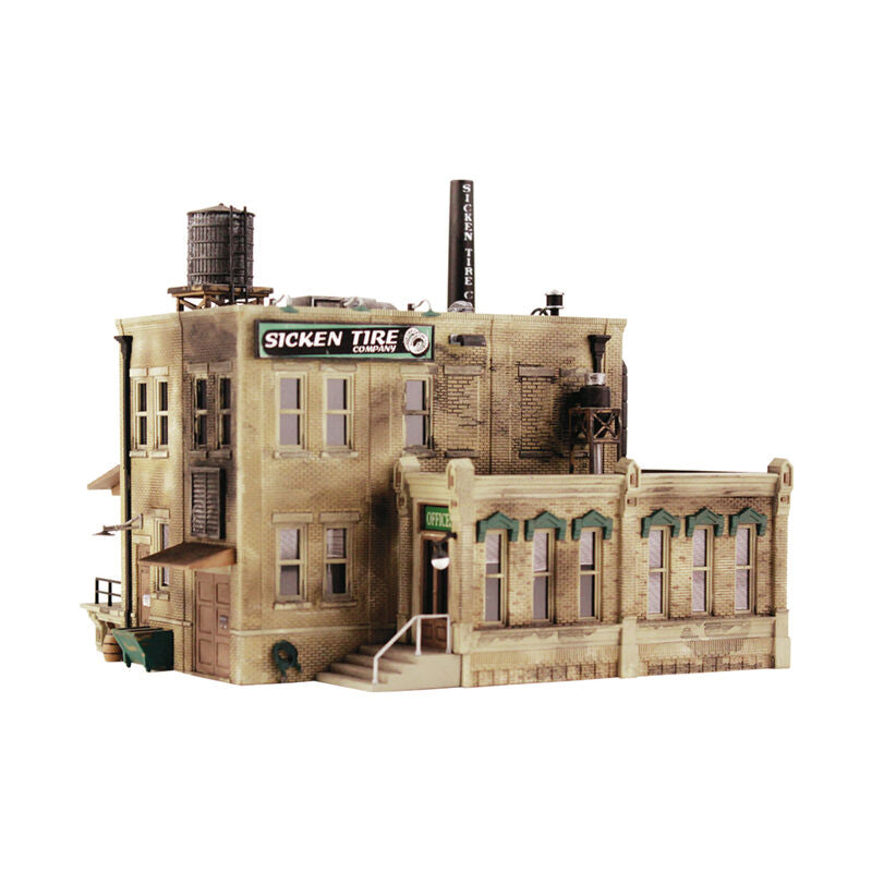 Woodland Scenics Sicken Tire Company - N Scale Kit   (WOOPF5204)