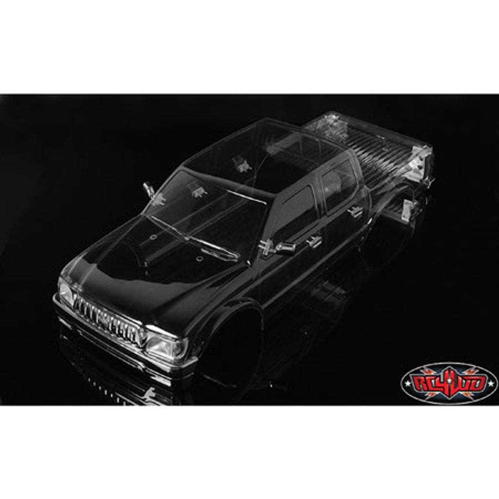 RC4WD 2001 Toyota Tacoma 4 Door Lexan Crawler Body (Clear) (313mm/12.3")  (RC4ZB0169)