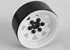 RC4WD 6 Lug Wagon 1.9" Steel Stamped Beadlock Wheels (White) (RC4ZW0128)