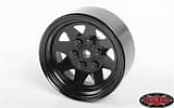 RC4WD 6 Lug Wagon 1.9" Steel Stamped Beadlock Wheels (Black) (RC4ZW0130)