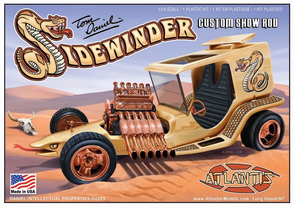 Atlantis 1/24 Tom Daniel Sidewinder Custom Show Rod (formerly Monogram)   (AAN2210)