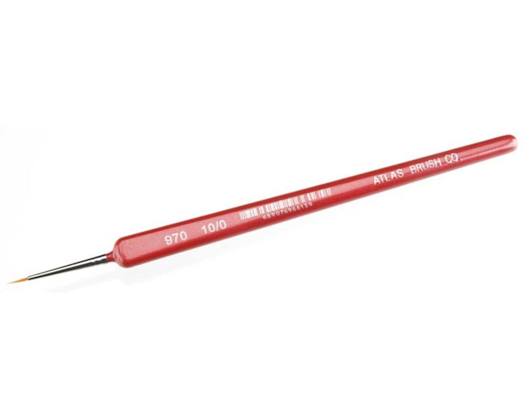Atlas Brush Golden Taklon-Triangle Handle 10/0 (ABS970-10/0)
