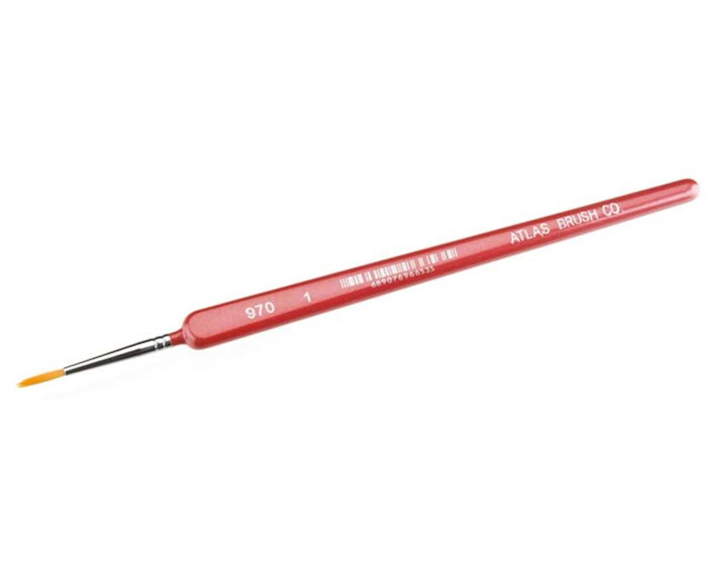 Atlas Brush Golden Taklon-Triangle Handle 1 (ABS970-1)