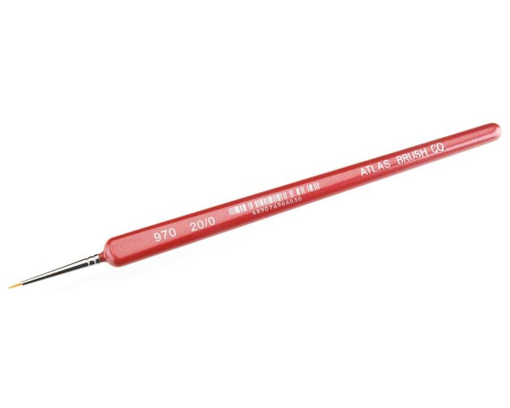 Atlas Brush Golden Taklon-Triangle Handle 20/0 (ABS970-20/0)
