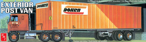 40' Fruehauf Exterior Post Trailer Dohrn 1/25 (AMT1367)