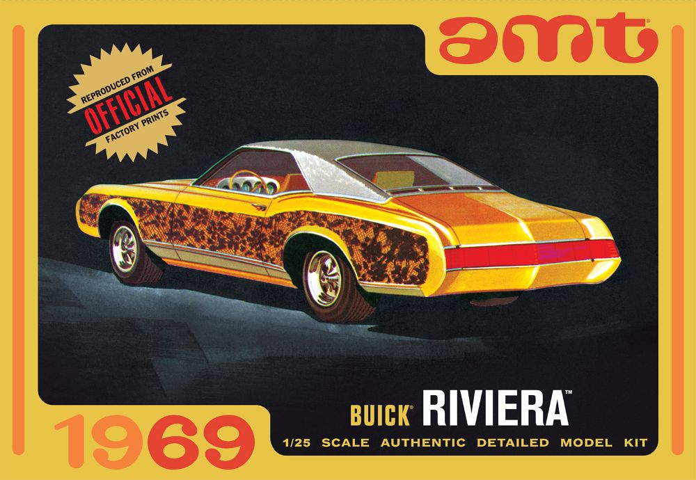 AMT 1/25 1969 Buick Riviera (AMT1486)