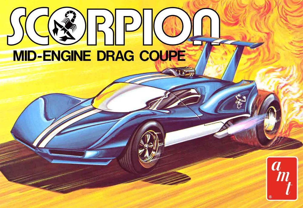 AMT 1/25 Scorpion Mid-Engine Drag Coupe (AMT1501)