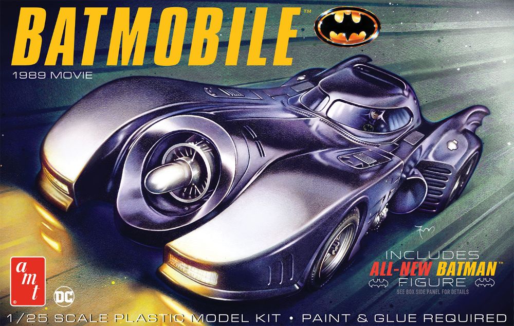 AMT 1/25 Batmobile 1989 Movie w/Seated Batman Figure (AMT1504)