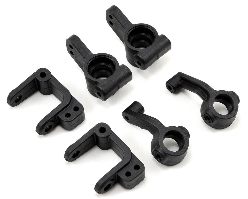 ECX Caster Block, Steering Block & Rear Hub Set (ECX2324000)