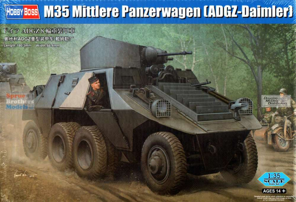 Hobby Boss 1:35 Hobby Boss M35 Mittlere Panzerwagen (ADGZ-Daimler) (HBS83889)