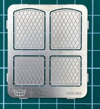 Highlight Model Bomber Seat Upholstery Set 1/24-1/25 (HMO63)