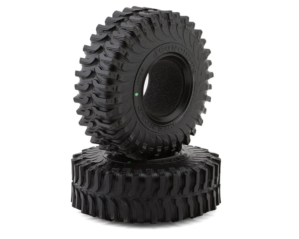 JConcepts The Hold 2.2" 1/10 Rock Crawler Tires (2) (5.25" - Class 3) (Green) (JCO409302)