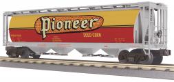 MTH O Gauge RailKing 4-Bay Cylindrical Hopper Car (MTH3075734)