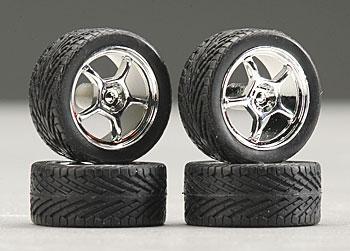 Pegasus 19'' Alta's w/Tires Chrome (4) (PGH1284)