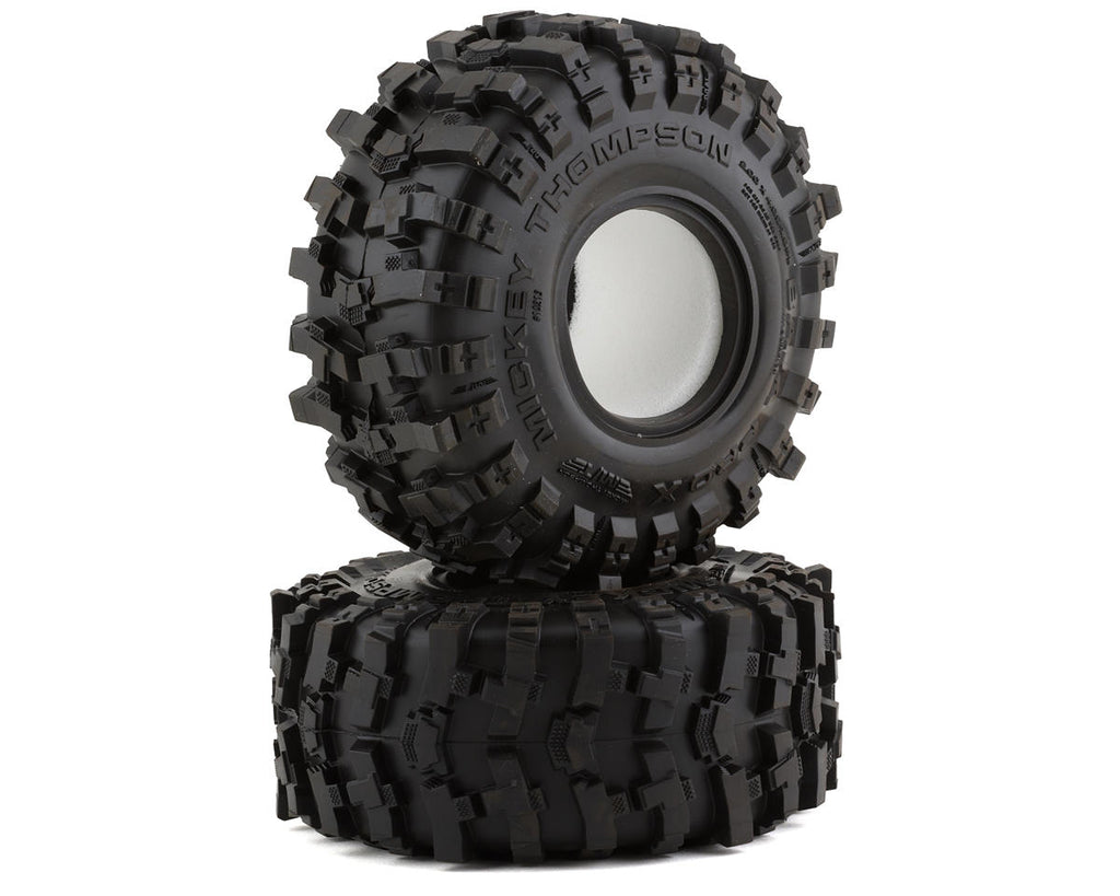 Pro-Line Mickey Thompson Baja Pro X 1.9" Rock Crawler Tires (2) (Predator) w/Memory Foam (PRO1021303)