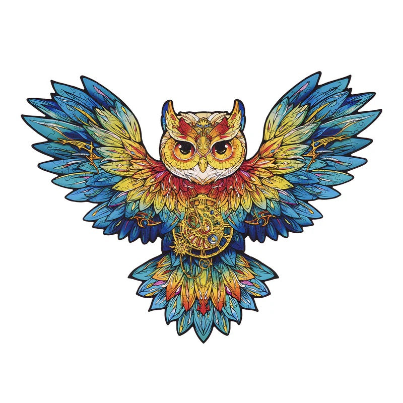 Rowood Owl 200pc Wooden Jigsaw Puzzle (ROETA004)