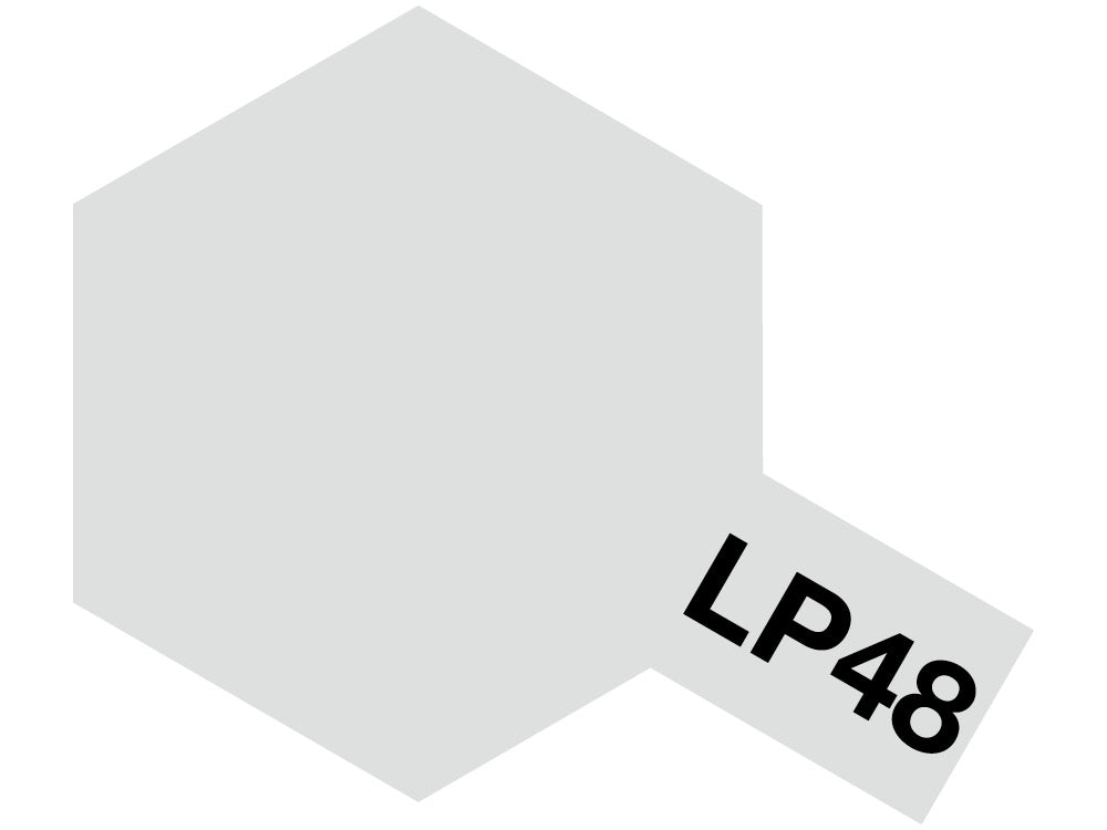 Tamiya Lacquer Paint LP-48 Sparkling Silver 10ml Bottle (TAM82148)