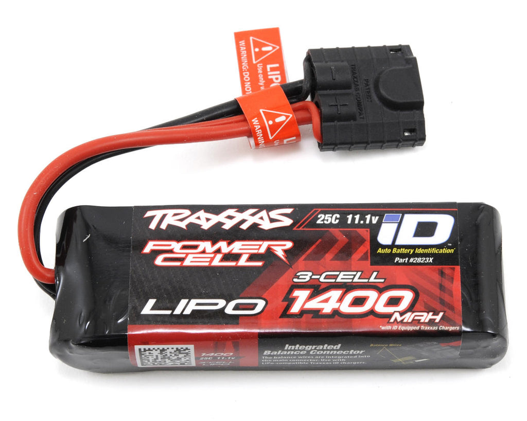 Traxxas 3S "Power Cell" 25C LiPo Battery w/iD Traxxas Connector (11.1V/1400mAh) (TRA2823X)