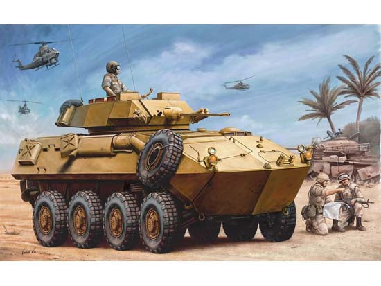 Trumpeter 1/35 USMC LAV-25 Piranha Light Armored Vehicle (TSM349)