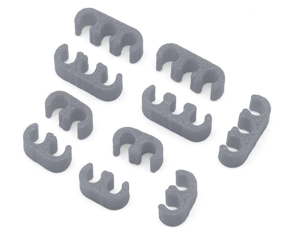 Webster Mods Wires & Cables Organizer Clips (Grey) (14AWG) (WMCCO3GR)
