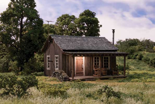 Woodland Scenics Built-&-Ready Rustic Cabin (WOOBR5869)