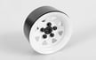RC4WD 5 Lug Wagon 1.9" Steel Stamped Beadlock Wheels (White) (4) (RC4W0127)