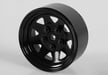 RC4WD 5 Lug Wagon 1.9" Steel Stamped Beadlock Wheels (Black) (RC4ZW0129)