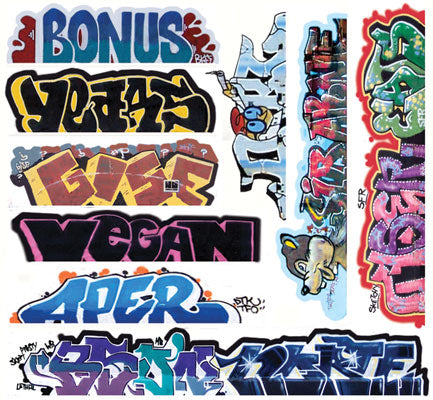 Blair Line Graffiti Decals - #13  (184-2262)
