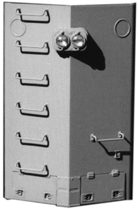 EMD Long Hood Ends -- Blank Dash-2 pkg(2) (191-1154)