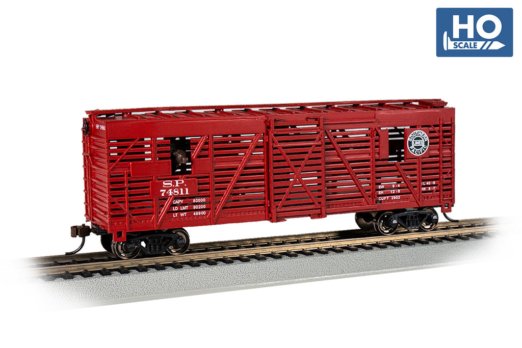 Bachmann Trains STOCK CAR - ANIMATED W/CATTLE - SOUTHERN PACIFIC™ #47811 (BAC19711)