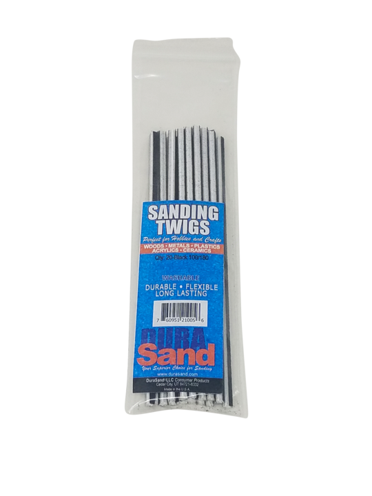 Dura Sand Sanding Twigs - Black 100/180 (21005)