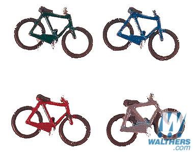 BICYCLES - N SCALE (530-052)