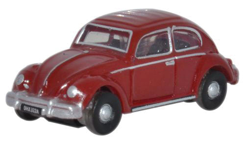 Oxford DieCAST Volkswagen Beetle - Ruby Red (553-NVWB002)