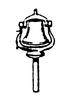 Bell w/Bracket (650-2495)