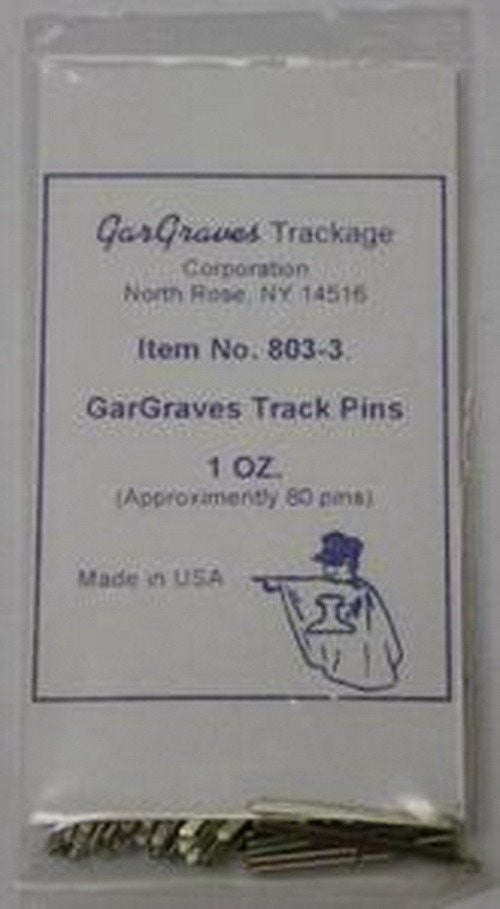 Gargraves Track pins - 1oz pkg (803-3)