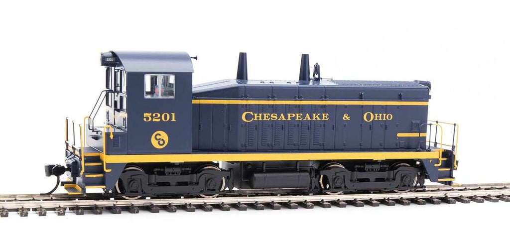 Walthers HO EMD NW2 Phase V DCC Ready Chesapeake & Ohio C&O #5201 (910-10613)