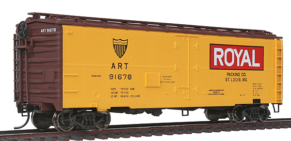 Walthers HO Royal ART #91378 (orange, Boxcar Red) (910-3504)