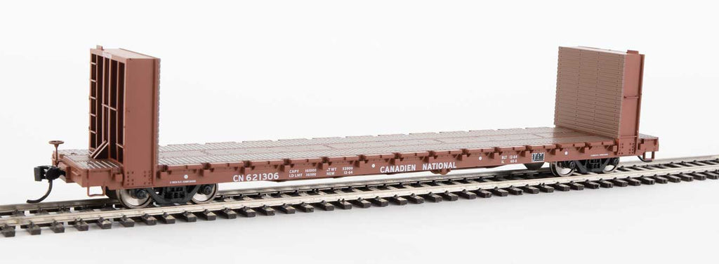 Walthers 60' Pullman-Standard Bulkhead Flatcar (48' IL) - Ready to Run (910-5804)