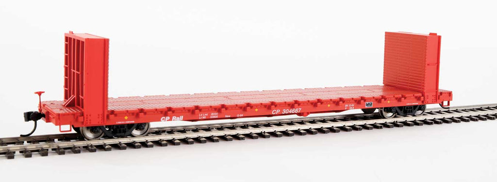 60' Pullman-Standard Bulkhead Flatcar (48' IL) - Ready to Run  (910-5806)