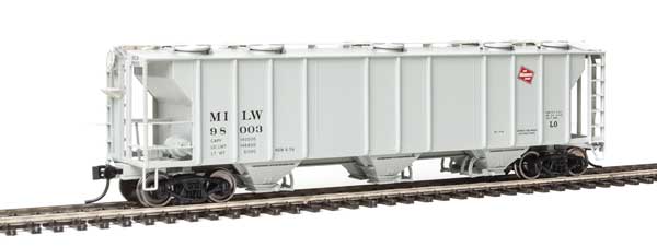 Walthers 50' Pullman-Std PS-2 2893 3-Bay Milwaukee Road #98003 (910-7021)