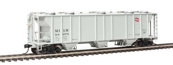 Walthers 50' Pullman-Std PS-2 2893 3-Bay Milwaukee Road #98078 (910-7024)