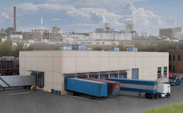 Walthers Modern Concrete Warehouse (933-3862)
